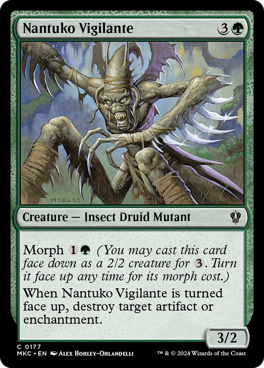 Nantuko Vigilante (MKC-177) - Murders at Karlov Manor Commander - Premium MTG Single from Wizards of the Coast - Just $0.24! Shop now at Game Crave Tournament Store