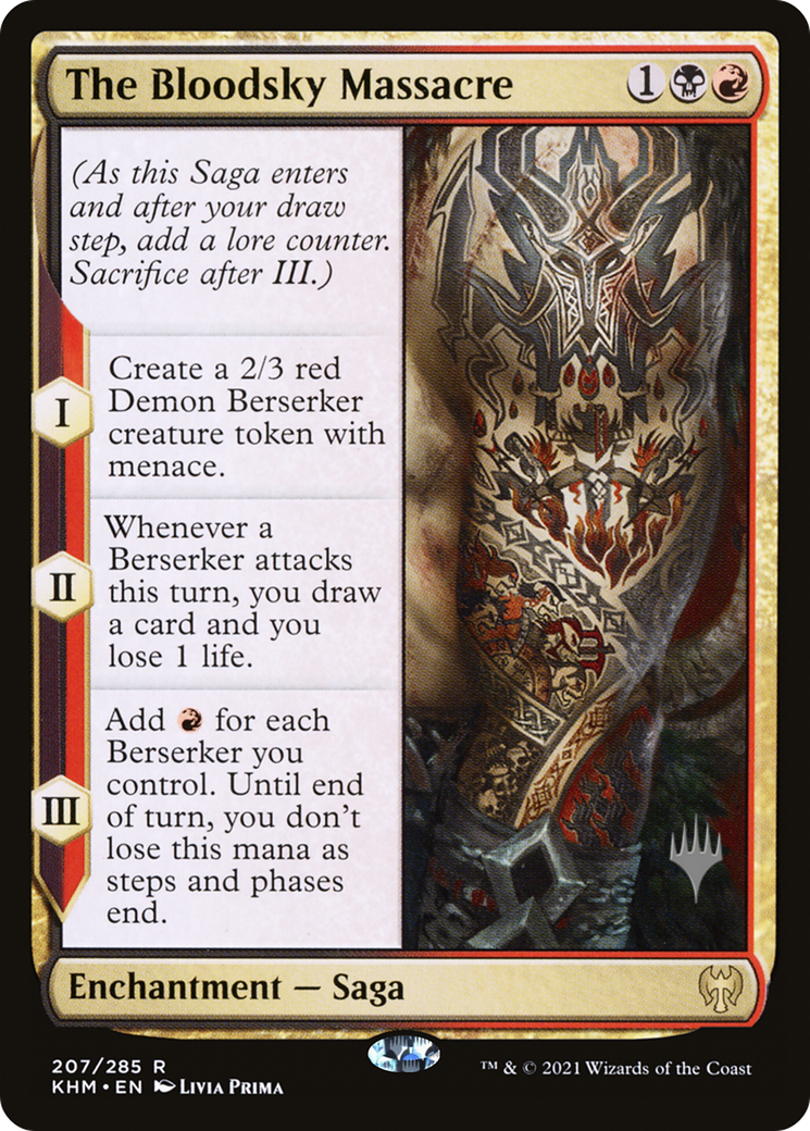 The Bloodsky Massacre (PKHM-207P) - Kaldheim Promos