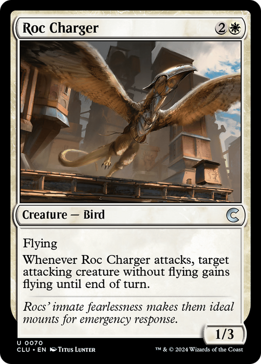 Roc Charger (CLU-070) - Ravnica: Clue Edition - Premium MTG Single from Wizards of the Coast - Just $0.26! Shop now at Game Crave Tournament Store