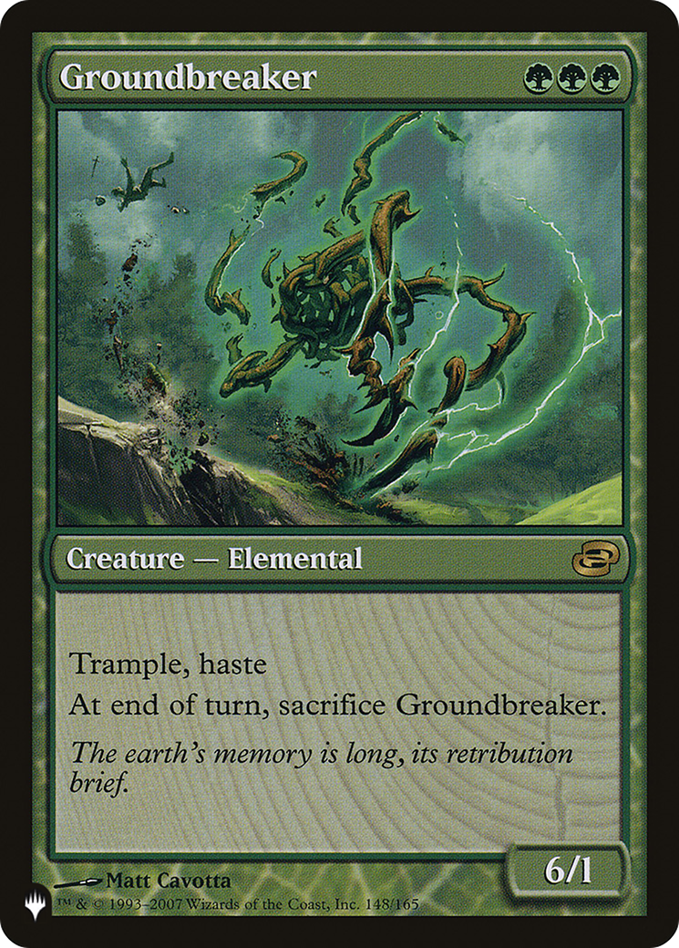 Groundbreaker (PLIST-173) - The List: (colorshifted)