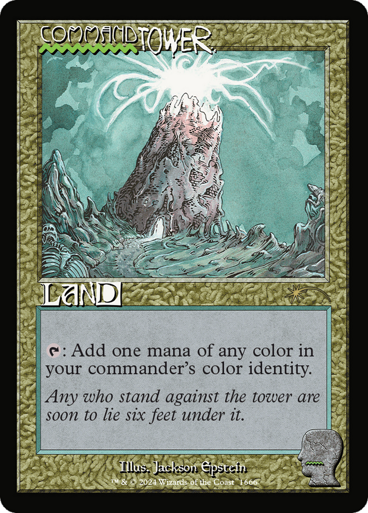 Command Tower (SLD-1666) - Secret Lair Drop - Premium MTG Single from Wizards of the Coast - Just $6.59! Shop now at Game Crave Tournament Store