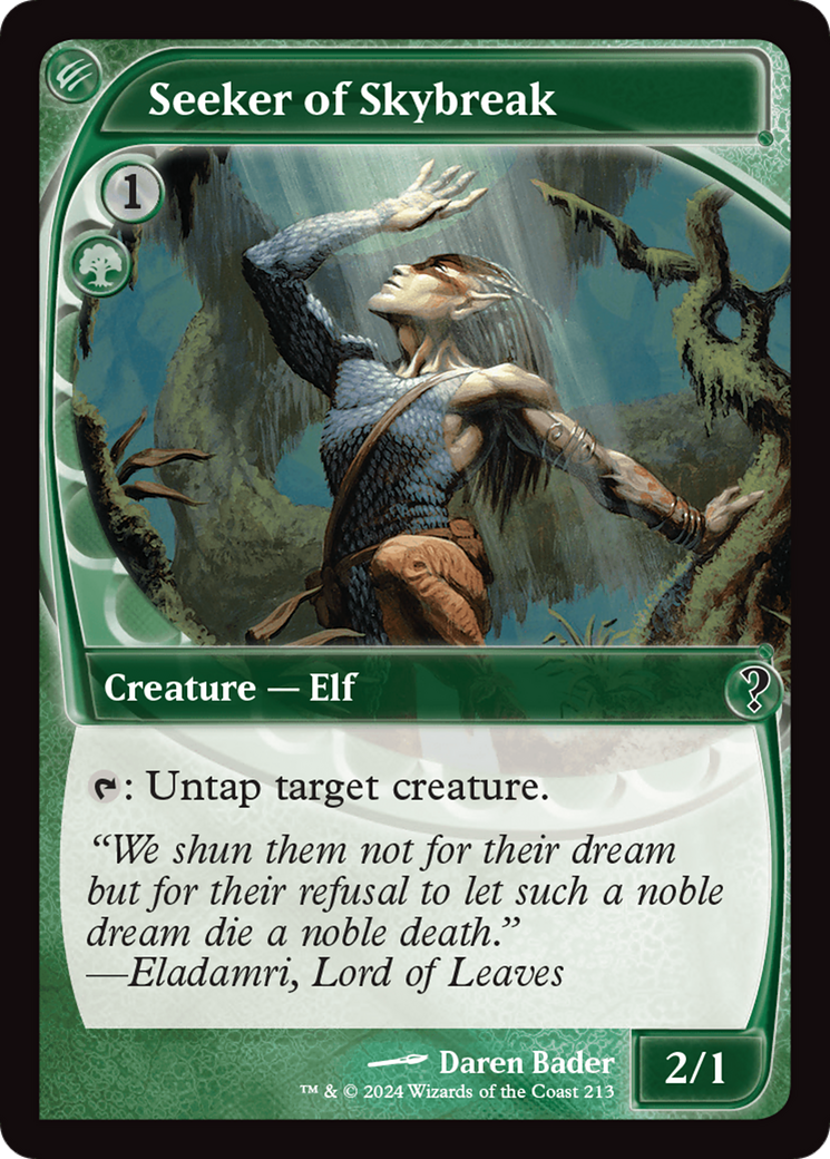 Seeker of Skybreak (MB2-213) - Mystery Booster 2 Foil - Premium MTG Single from Wizards of the Coast - Just $25.78! Shop now at Game Crave Tournament Store