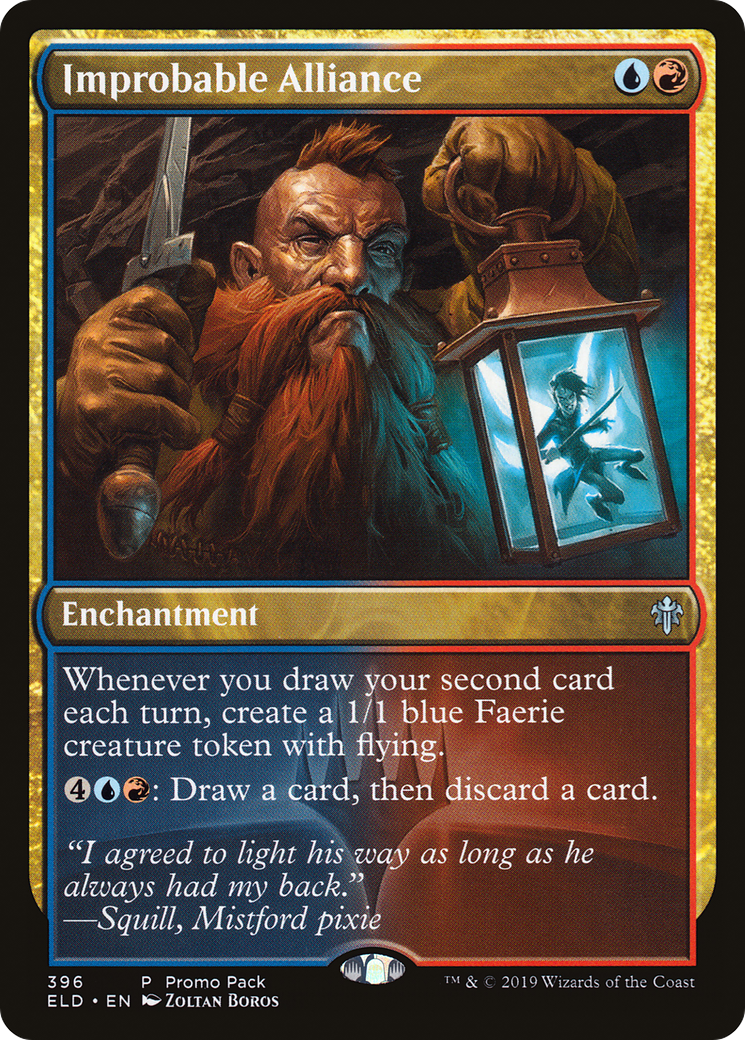 Improbable Alliance (ELD-396) - Throne of Eldraine