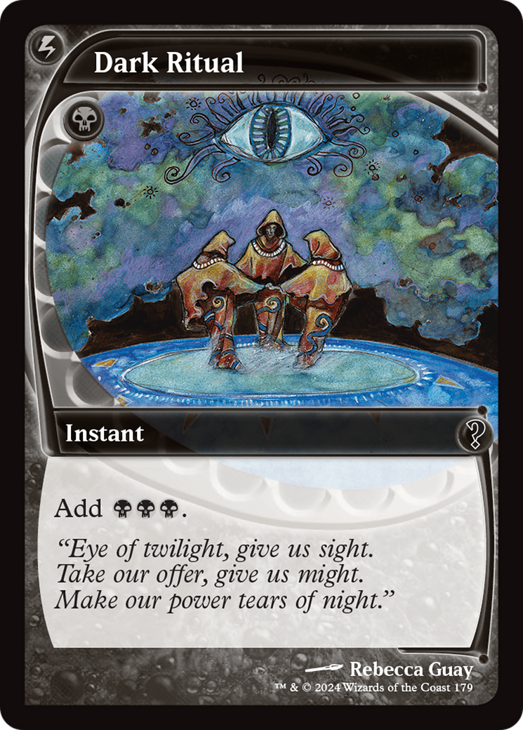 Dark Ritual (MB2-179) - Mystery Booster 2 Foil - Premium MTG Single from Wizards of the Coast - Just $104.62! Shop now at Game Crave Tournament Store