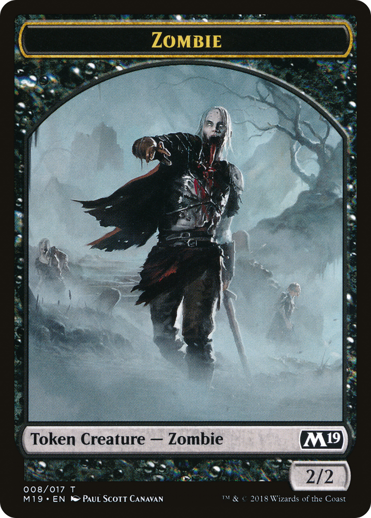 Zombie (TM19-008) - Core Set 2019 Tokens
