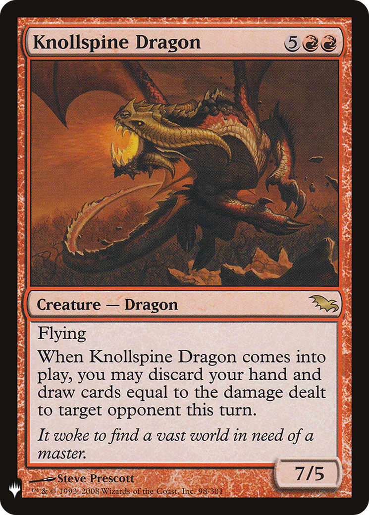 Knollspine Dragon (MB1-994) - Mystery Booster