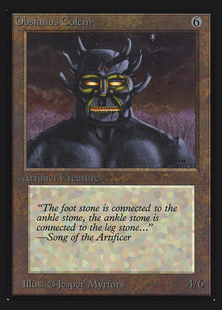 Obsianus Golem (CEI-268) - Intl. Collectors' Edition