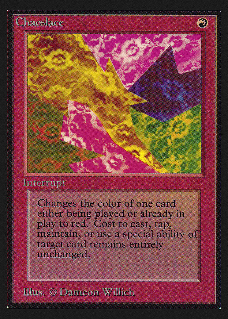 Chaoslace (CEI-140) - Intl. Collectors' Edition