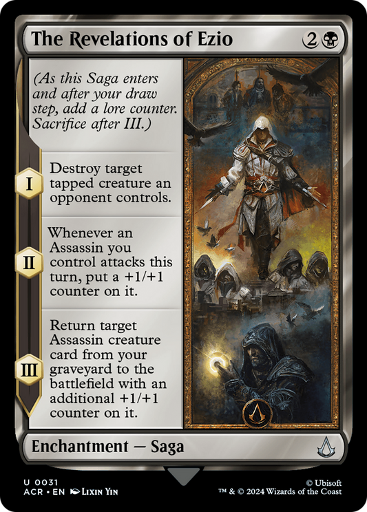 The Revelations of Ezio (ACR-031) - Assassin's Creed - Premium MTG Single from Wizards of the Coast - Just $0.25! Shop now at Game Crave Tournament Store