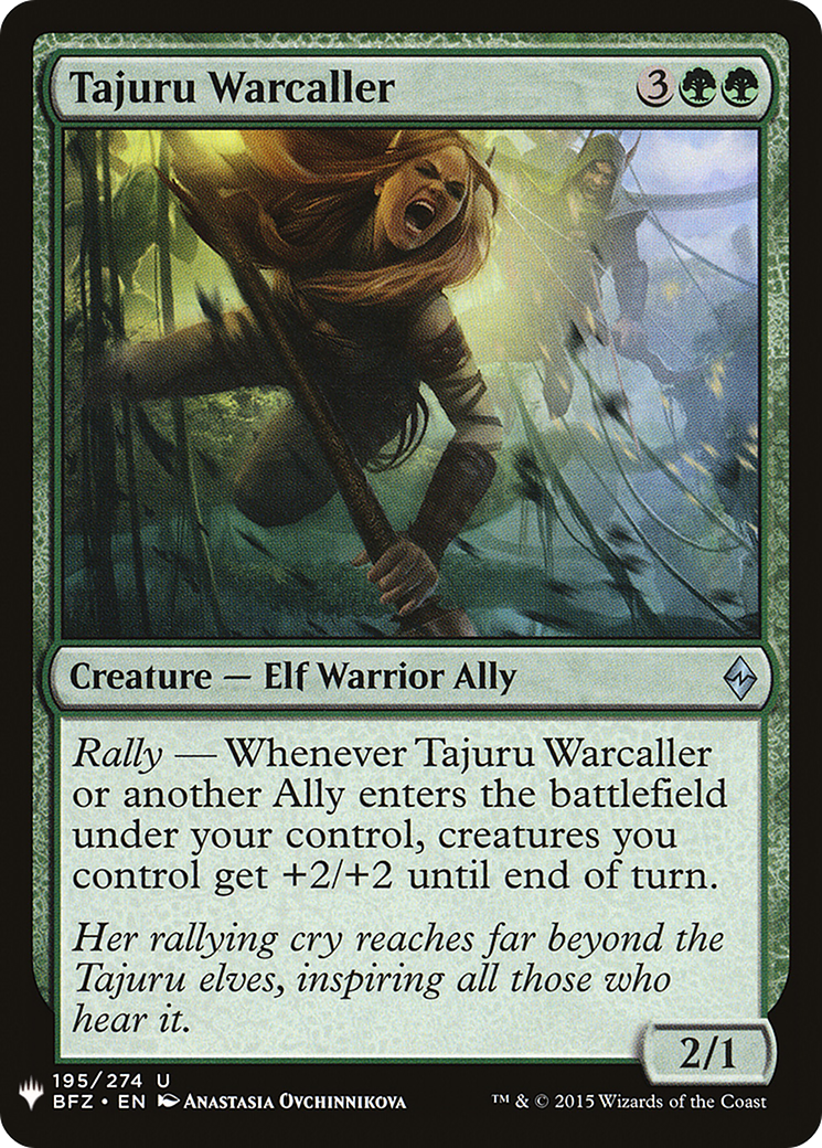 Tajuru Warcaller (MB1-1347) - Mystery Booster