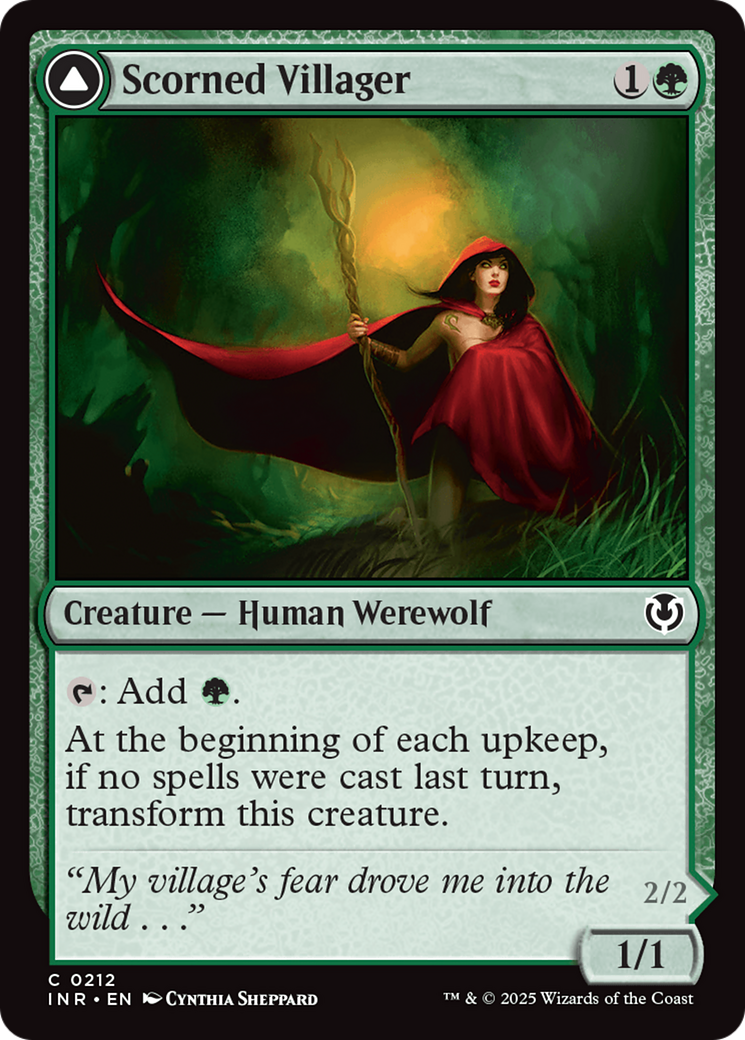 Scorned Villager (-212) - Innistrad Remastered - Premium MTG Single from Wizards of the Coast - Just $0.25! Shop now at Game Crave Tournament Store