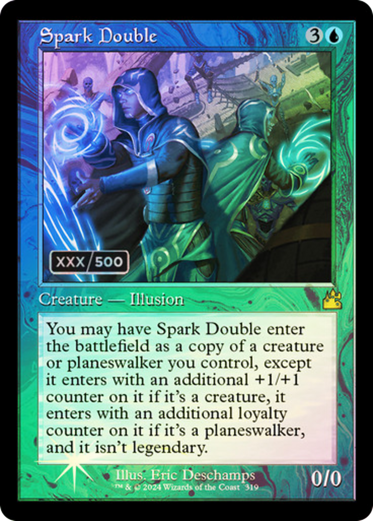 Spark Double (RVR-319Z) - Ravnica Remastered Foil - Premium MTG Single from Wizards of the Coast - Just $90.94! Shop now at Game Crave Tournament Store