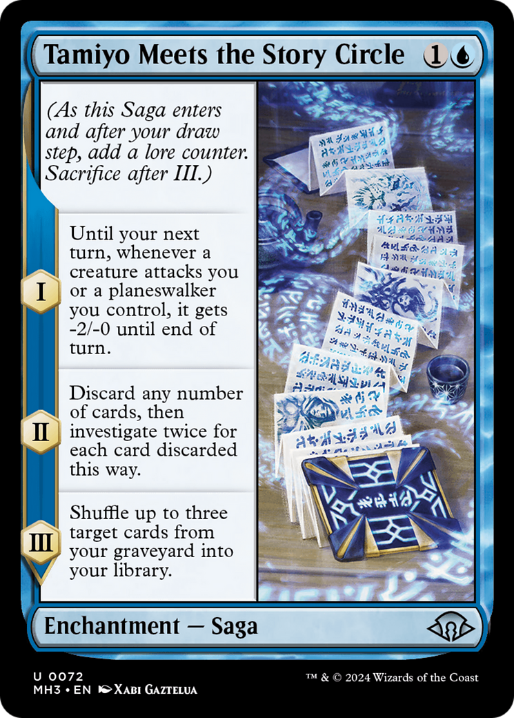 Tamiyo Meets the Story Circle (MH3-072) - Modern Horizons 3 - Premium MTG Single from Wizards of the Coast - Just $0.25! Shop now at Game Crave Tournament Store