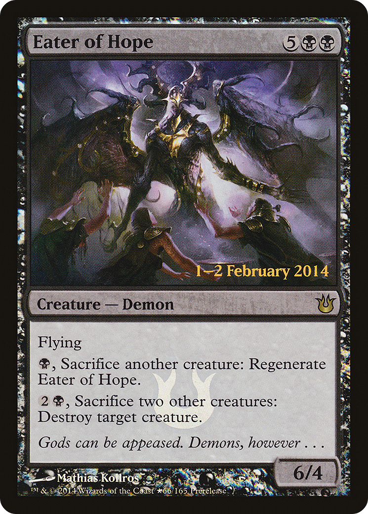 Eater of Hope (PBNG-66★) - Born of the Gods Promos Foil