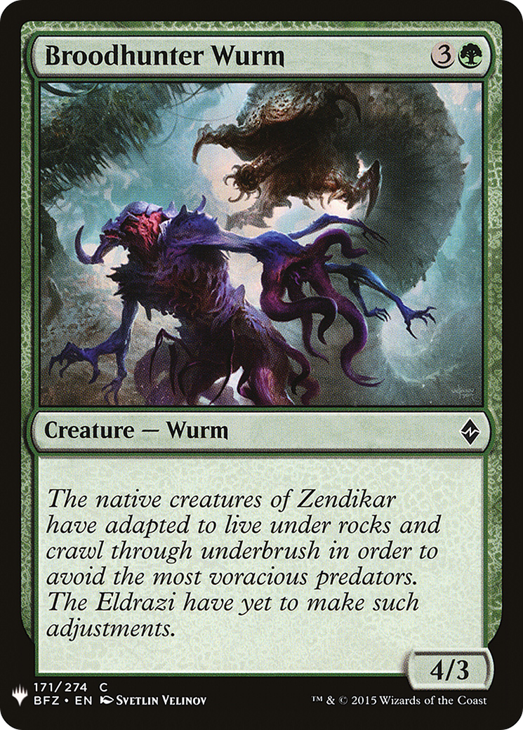 Broodhunter Wurm (MB1-1151) - Mystery Booster
