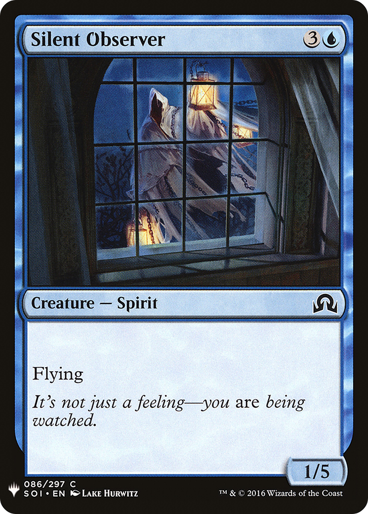 Silent Observer (MB1-489) - Mystery Booster
