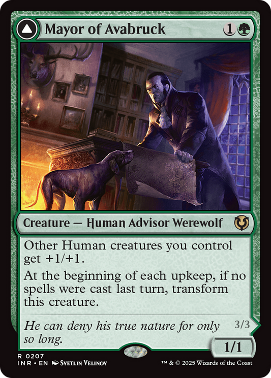 Mayor of Avabruck (-207) - Innistrad Remastered - Premium MTG Single from Wizards of the Coast - Just $0.28! Shop now at Game Crave Tournament Store