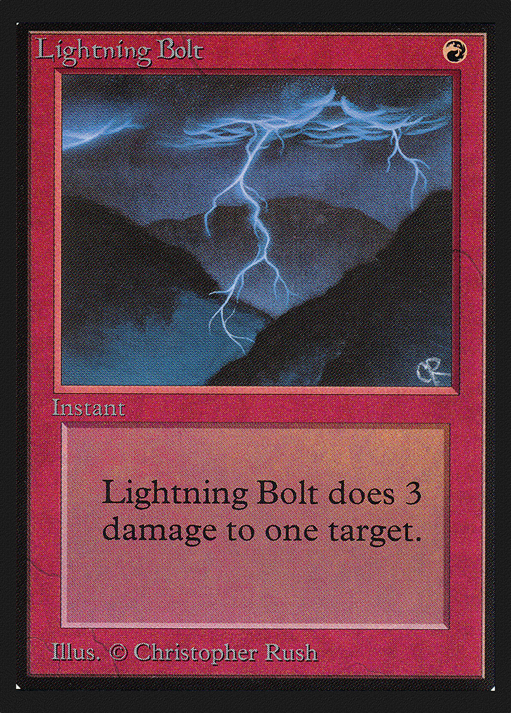 Lightning Bolt (CEI-162) - Intl. Collectors' Edition