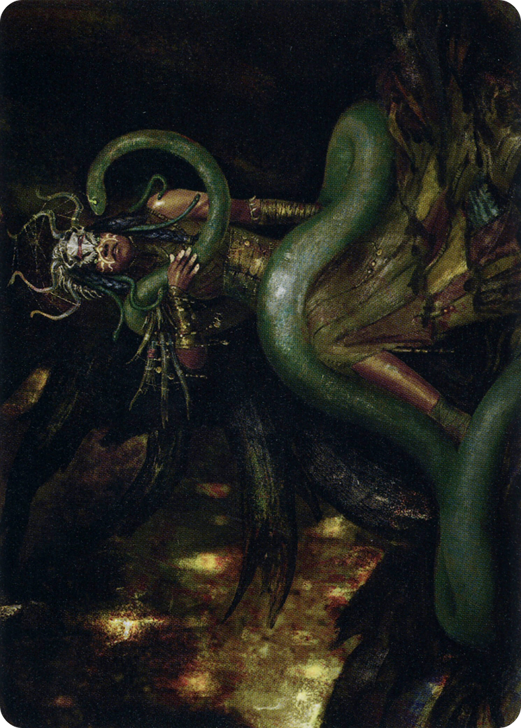 Saryth, the Viper's Fang // Saryth, the Viper's Fang (AMID-053) - Midnight Hunt Art Series (Borderless) - Premium MTG Single from Wizards of the Coast - Just $0! Shop now at Game Crave Tournament Store