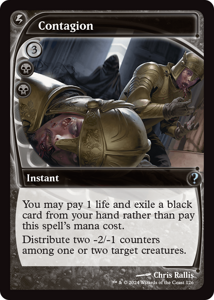 Contagion (MB2-126) - Mystery Booster 2 - Premium MTG Single from Wizards of the Coast - Just $0.37! Shop now at Game Crave Tournament Store