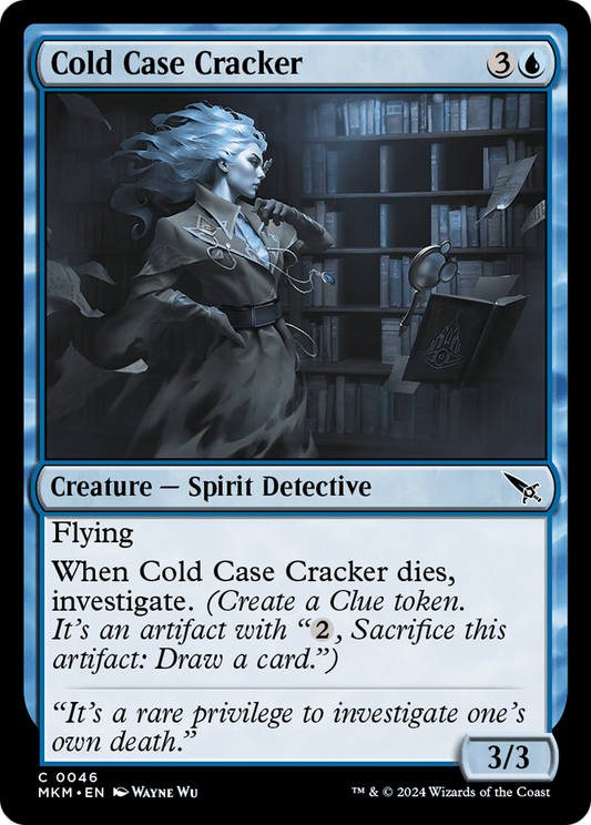 Cold Case Cracker (MKM-046) - Murders at Karlov Manor Foil - Premium MTG Single from Wizards of the Coast - Just $0.25! Shop now at Game Crave Tournament Store