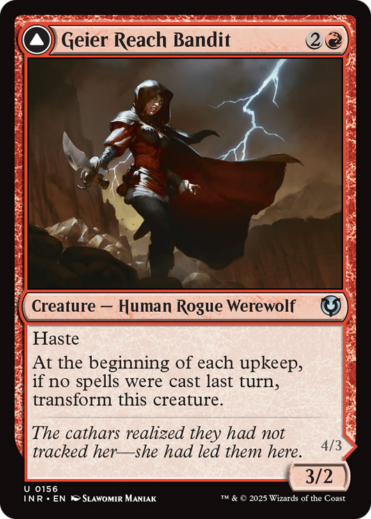 Geier Reach Bandit (-156) - Innistrad Remastered - Premium MTG Single from Wizards of the Coast - Just $0.25! Shop now at Game Crave Tournament Store