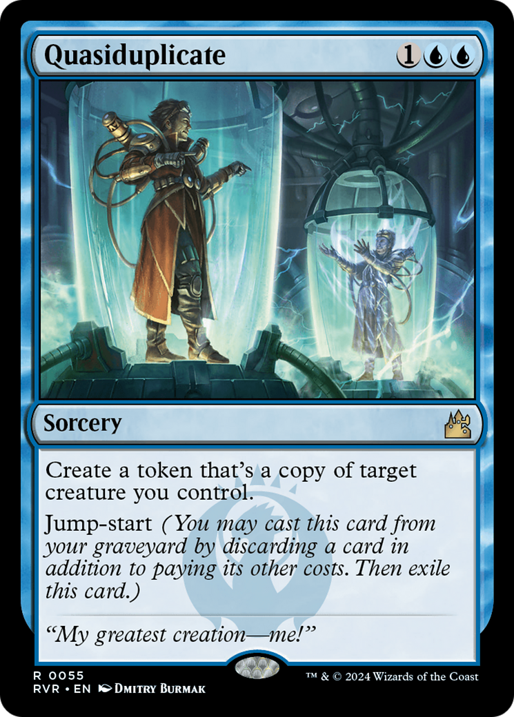 Quasiduplicate (RVR-055) - Ravnica Remastered Foil - Premium MTG Single from Wizards of the Coast - Just $0.36! Shop now at Game Crave Tournament Store