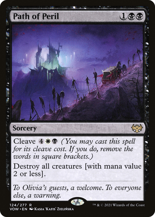 Path of Peril (VOW-124) - Innistrad: Crimson Vow - Premium MTG Single from Wizards of the Coast - Just $0.08! Shop now at Game Crave Tournament Store
