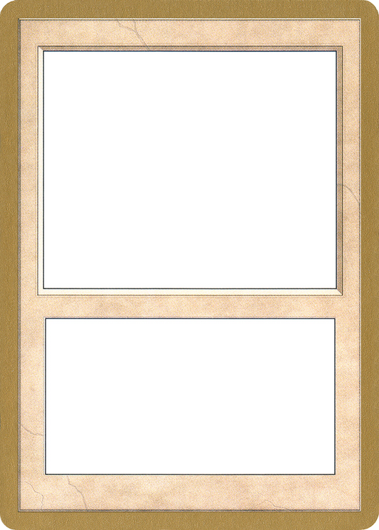 Blank Card (WC02-000) - World Championship Decks 2002