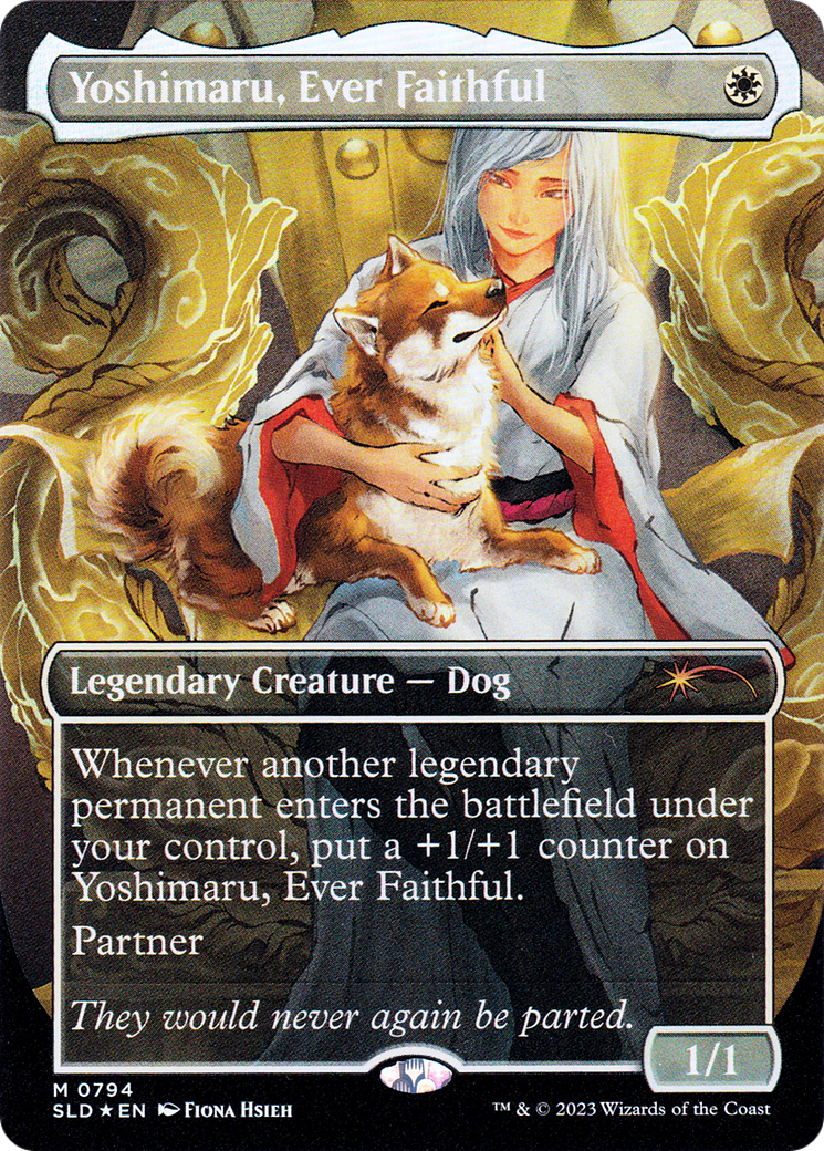 Yoshimaru, Ever Faithful (SLD-794) - Secret Lair Drop (Borderless) Foil - Premium MTG Single from Wizards of the Coast - Just $41.42! Shop now at Game Crave Tournament Store