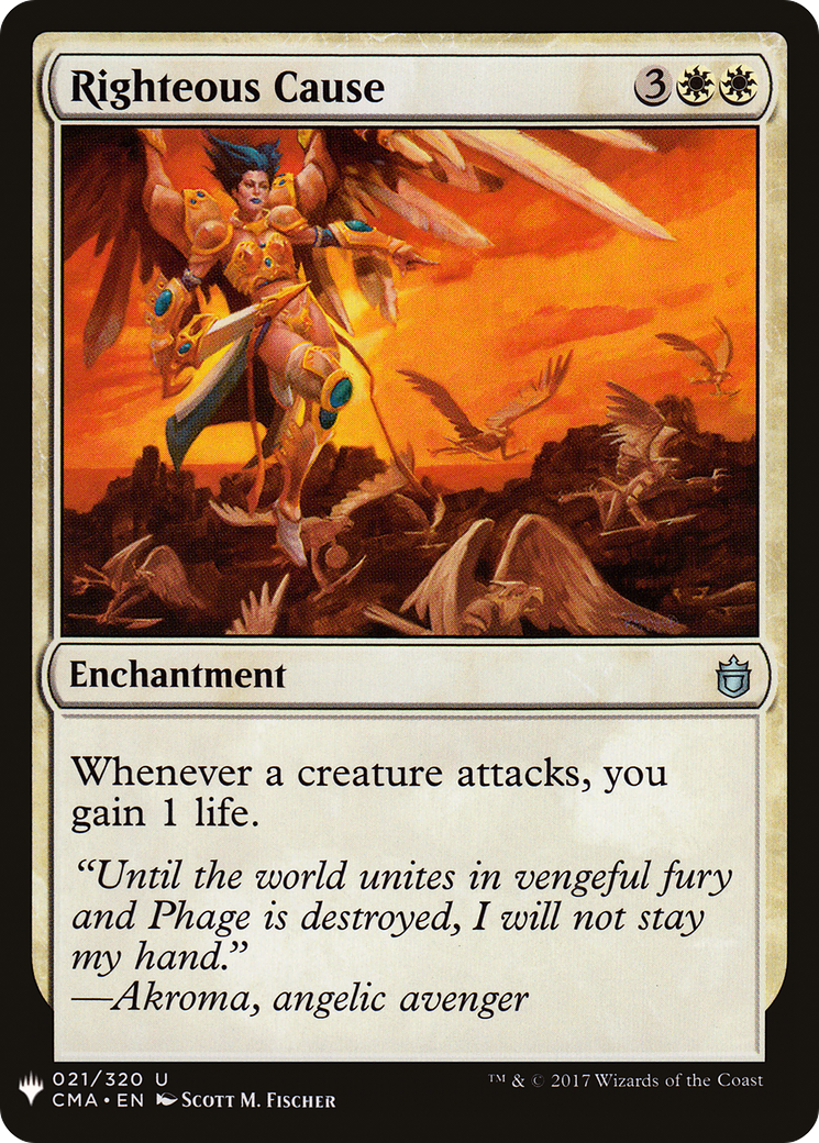 Righteous Cause (MB1-213) - Mystery Booster