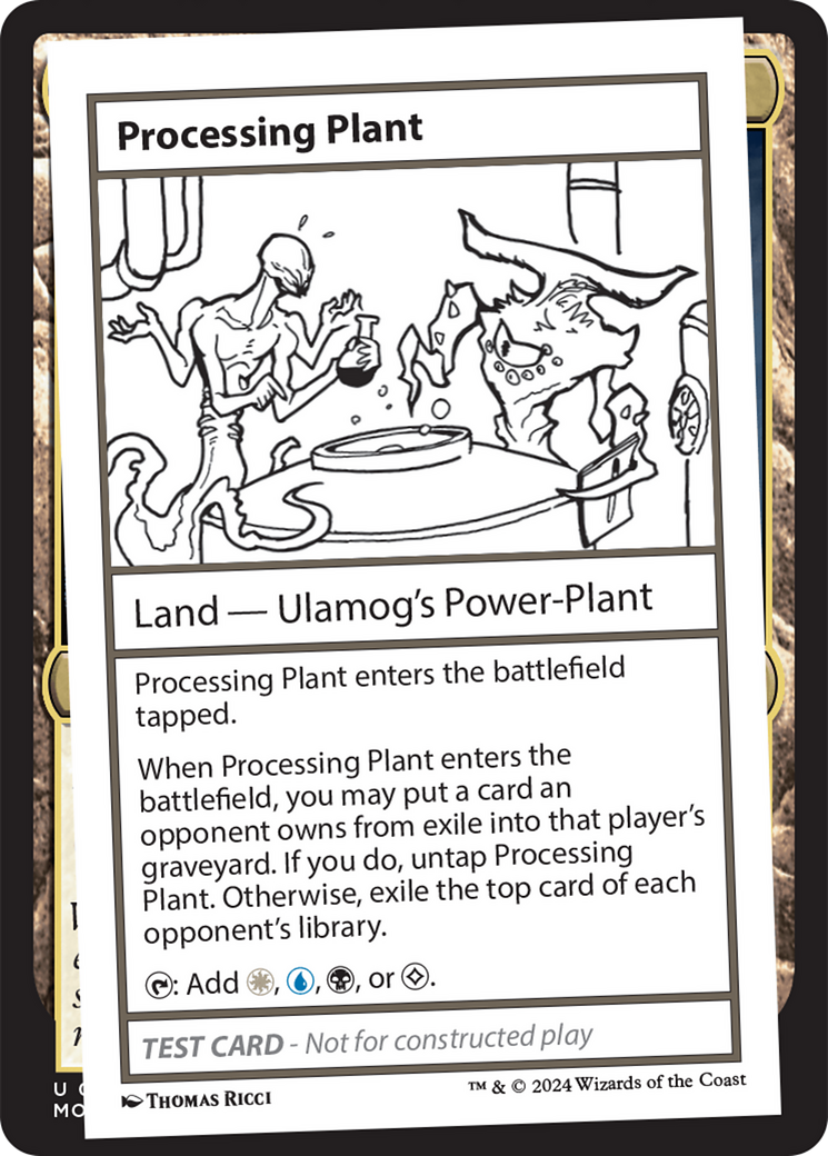 Processing Plant (MB2-380) - Mystery Booster 2 - Premium MTG Single from Wizards of the Coast - Just $0.41! Shop now at Game Crave Tournament Store