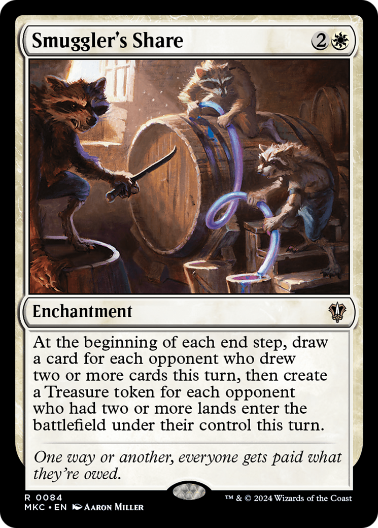 Smuggler's Share (MKC-084) - Murders at Karlov Manor Commander - Premium MTG Single from Wizards of the Coast - Just $1.28! Shop now at Game Crave Tournament Store