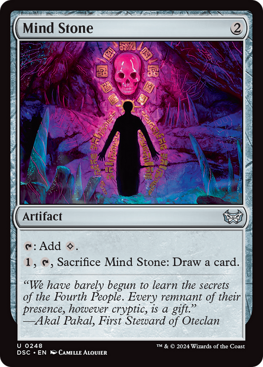 Mind Stone (DSC-248) - Duskmourn: House of Horror Commander - Premium MTG Single from Wizards of the Coast - Just $0.25! Shop now at Game Crave Tournament Store