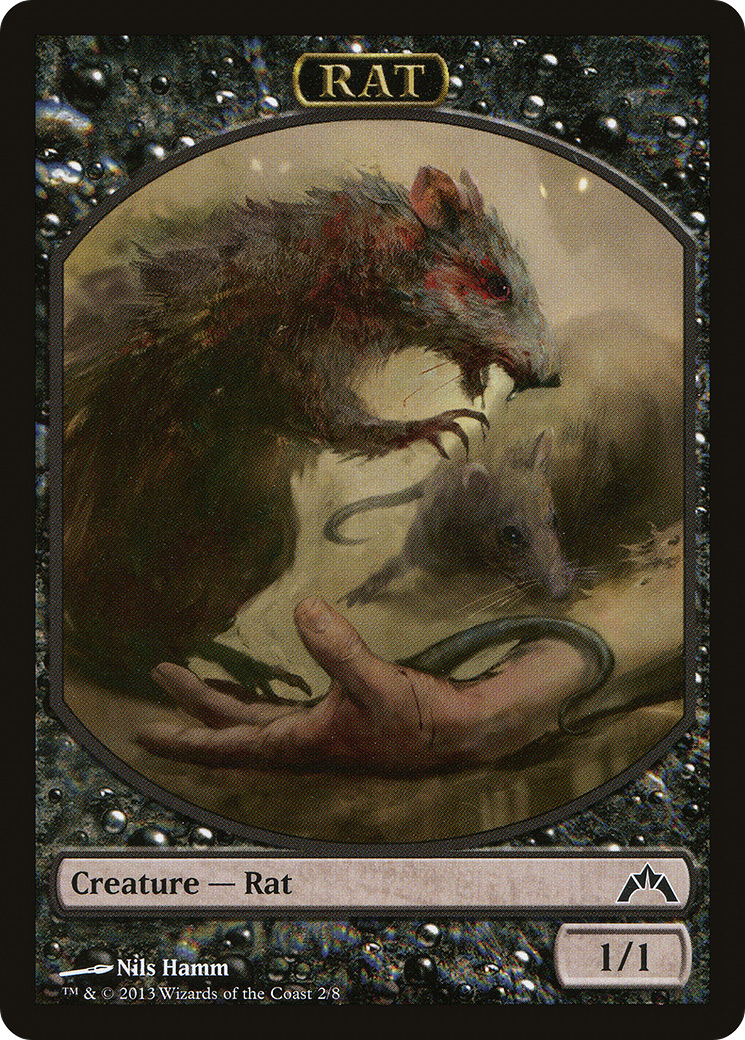 Rat (TGTC-002) - Gatecrash Tokens