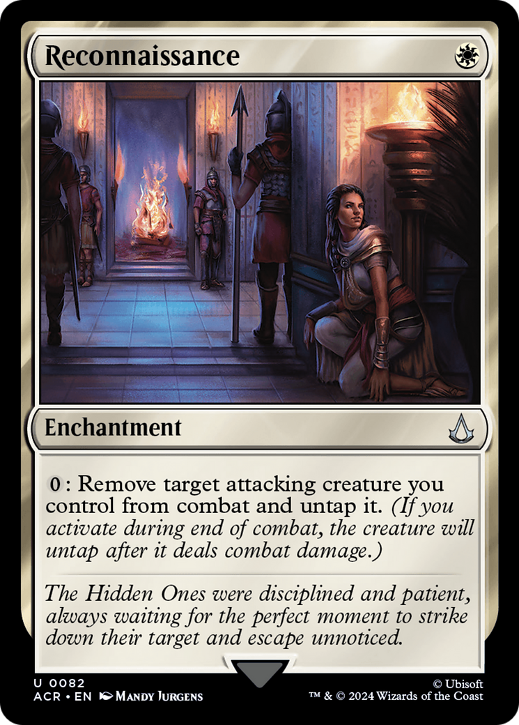 Reconnaissance (ACR-082) - Assassin's Creed - Premium MTG Single from Wizards of the Coast - Just $3.18! Shop now at Game Crave Tournament Store