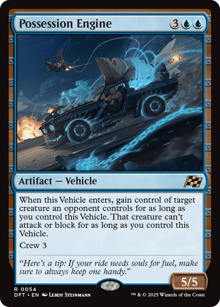 Possession Engine (DFT-054) - Aetherdrift Foil - Premium MTG Single from Wizards of the Coast - Just $0.08! Shop now at Game Crave Tournament Store