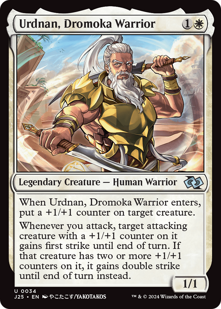 Urdnan, Dromoka Warrior (J25-034) - Foundations Jumpstart - Premium MTG Single from Wizards of the Coast - Just $0.26! Shop now at Game Crave Tournament Store