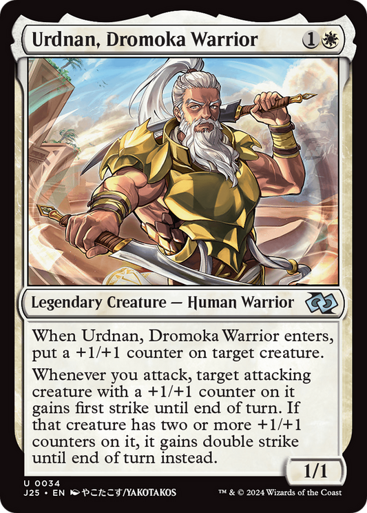 Urdnan, Dromoka Warrior (J25-034) - Foundations Jumpstart - Premium MTG Single from Wizards of the Coast - Just $0.26! Shop now at Game Crave Tournament Store