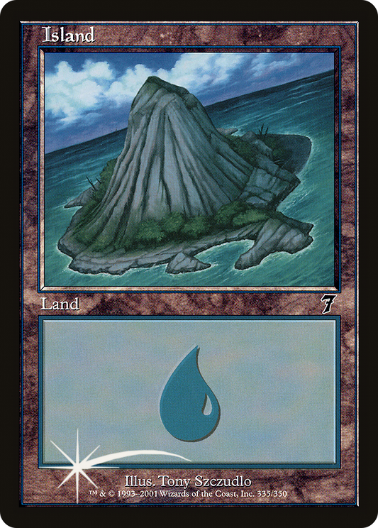 Island (335) (7ED-335) - 7th Edition