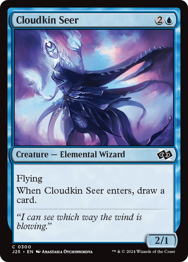 Cloudkin Seer (J25-300) - Foundations Jumpstart - Premium MTG Single from Wizards of the Coast - Just $0.25! Shop now at Game Crave Tournament Store