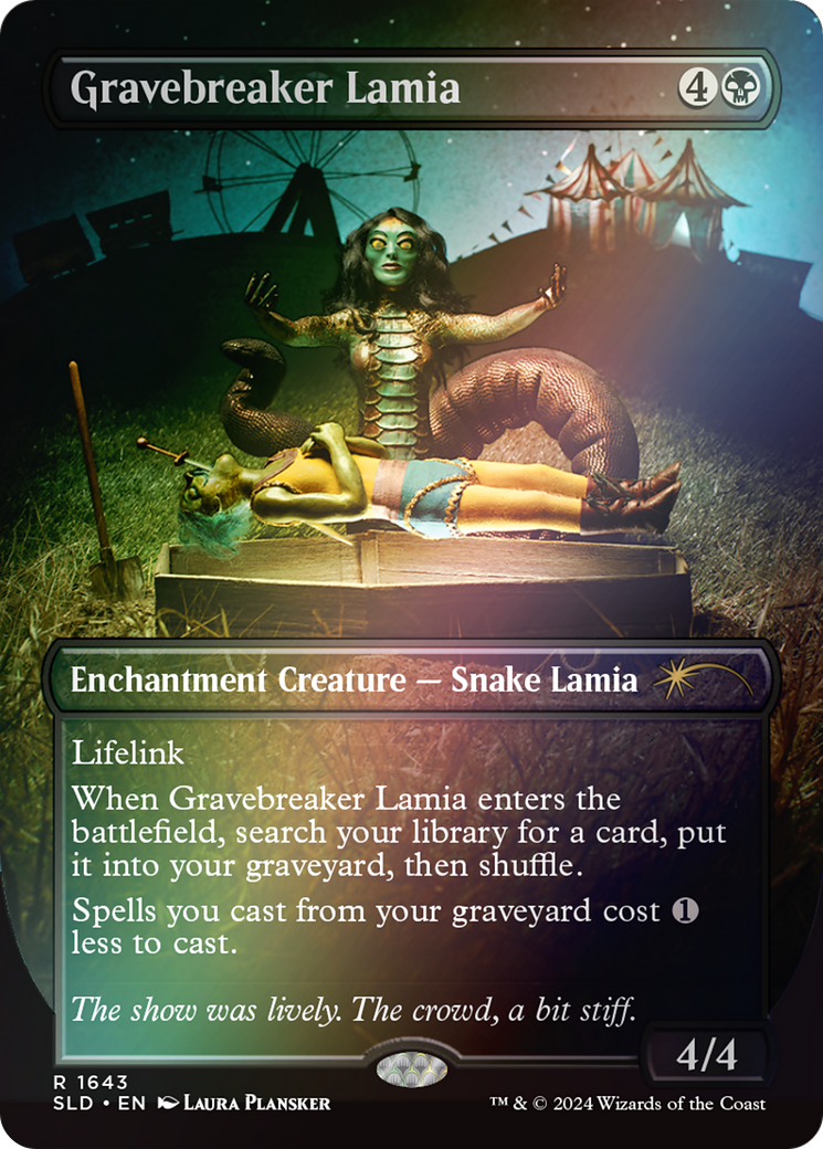 Gravebreaker Lamia (SLD-1643★) - Secret Lair Drop: (nyxtouched) Foil - Premium MTG Single from Wizards of the Coast - Just $3.63! Shop now at Game Crave Tournament Store