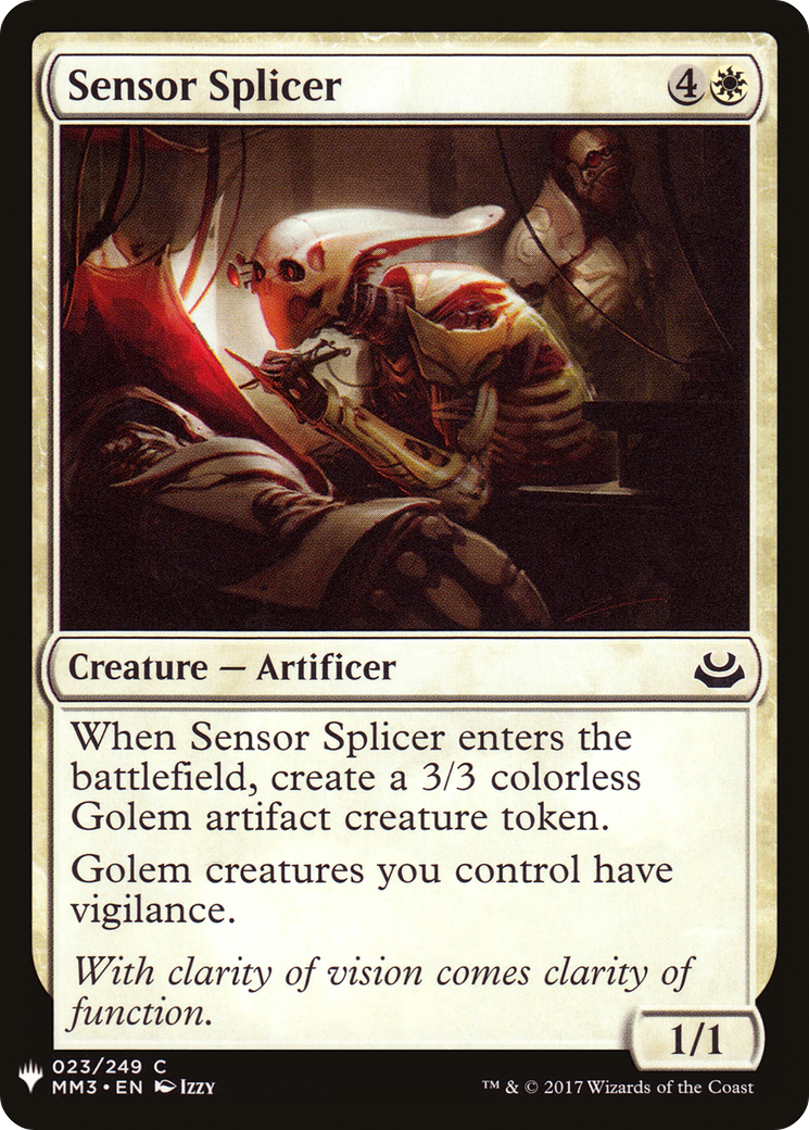 Sensor Splicer (MB1-222) - Mystery Booster