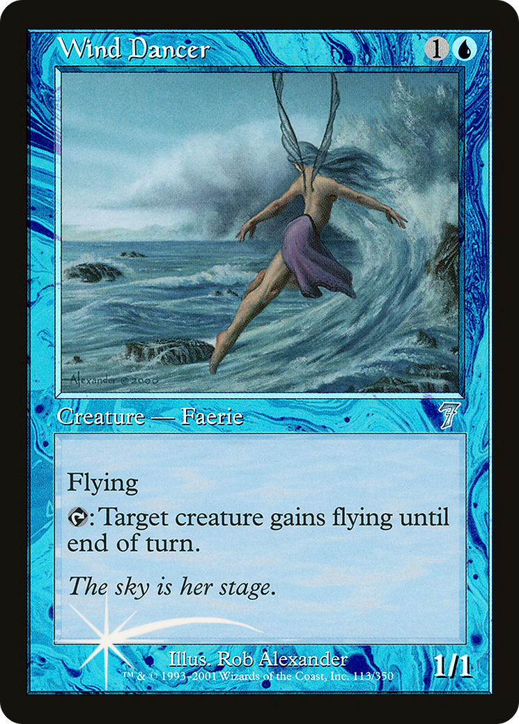 Wind Dancer (7ED-113★) - Seventh Edition Foil - Premium MTG Single from Wizards of the Coast - Just $3.21! Shop now at Game Crave Tournament Store