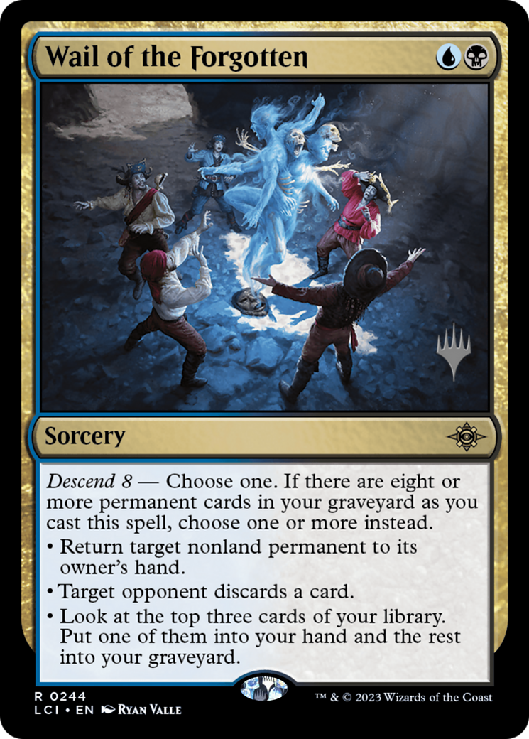 Wail of the Forgotten (PLCI-244P) - The Lost Caverns of Ixalan Promos - Premium MTG Single from Wizards of the Coast - Just $0.26! Shop now at Game Crave Tournament Store