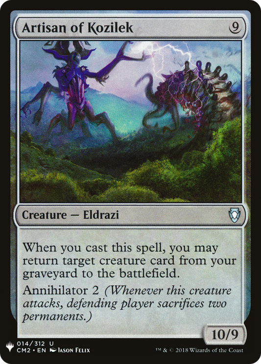 Artisan of Kozilek (MB1-002) - Mystery Booster