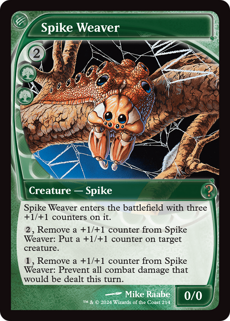 Spike Weaver (MB2-214) - Mystery Booster 2 Foil - Premium MTG Single from Wizards of the Coast - Just $14.98! Shop now at Game Crave Tournament Store