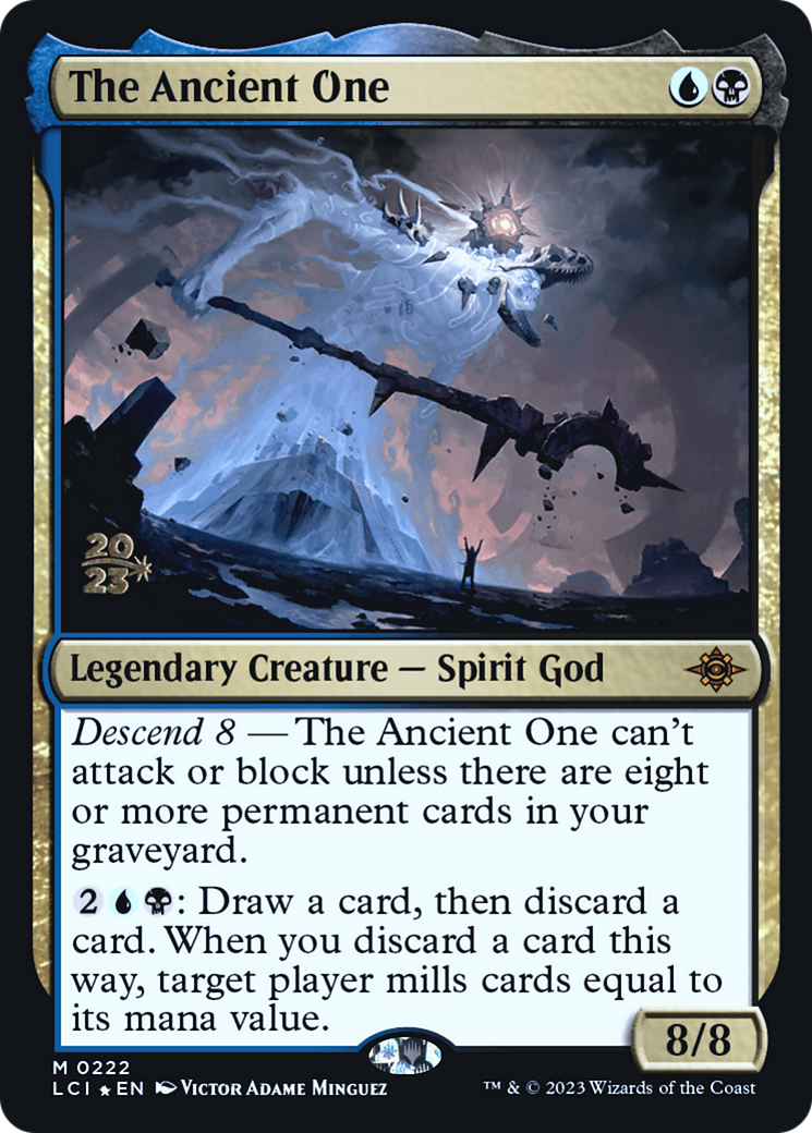 The Ancient One (PLCI-222S) - The Lost Caverns of Ixalan Promos Foil - Premium MTG Single from Wizards of the Coast - Just $2.62! Shop now at Game Crave Tournament Store
