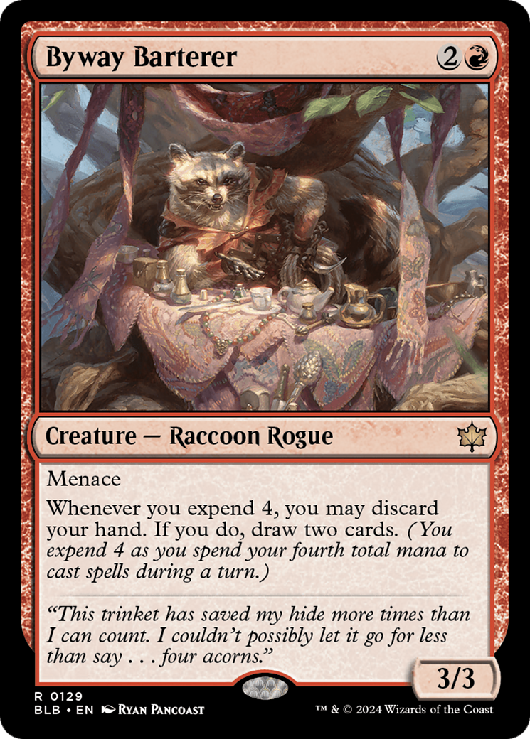 Byway Barterer (BLB-129) - Bloomburrow - Premium MTG Single from Wizards of the Coast - Just $0.25! Shop now at Game Crave Tournament Store