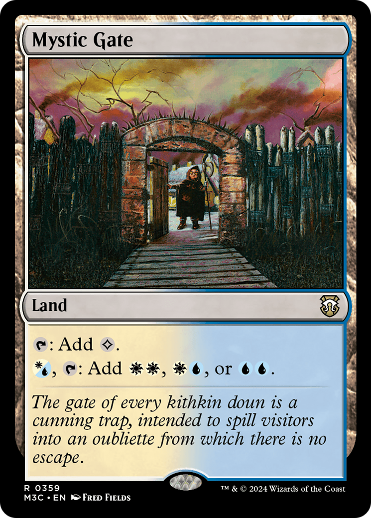 Mystic Gate (M3C-359) - Modern Horizons 3 Commander - Premium MTG Single from Wizards of the Coast - Just $1.30! Shop now at Game Crave Tournament Store